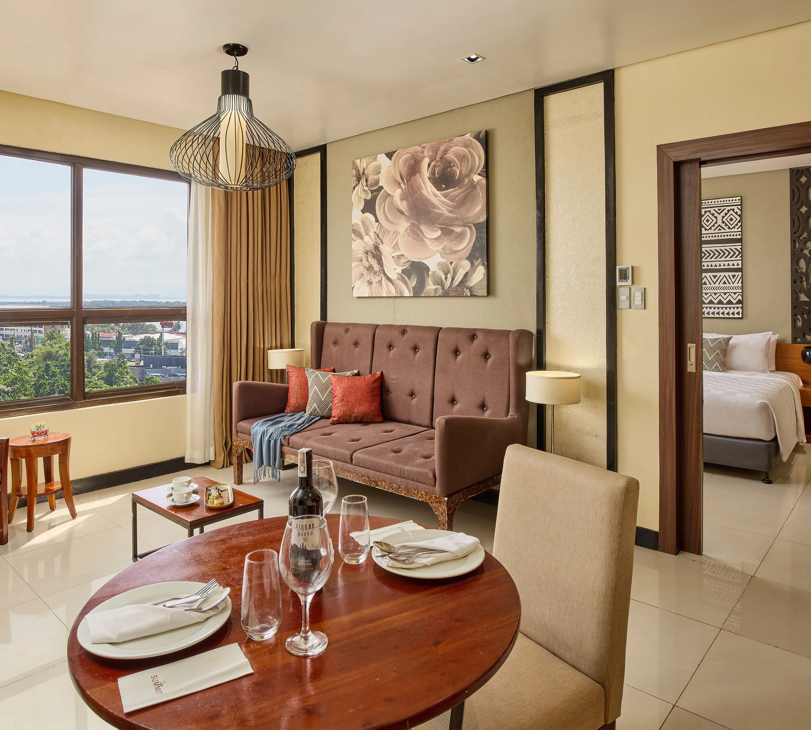 Summit Hotel Tacloban Pintados Suite Living Room